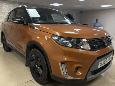 Used Suzuki Vitara SZ5 120 HP (88 kW) 2015 Orange/black SUV