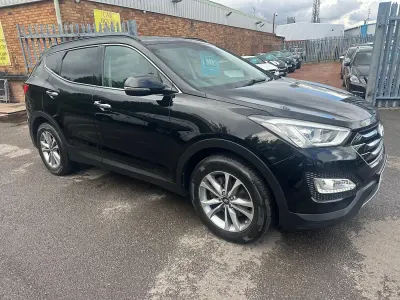 Used Hyundai Santa Fe Premium 194 HP (142 kW) 2016 Black SUV