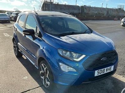 Blue Used 2018 Ford Ecosport ST-Line SUV | £10,995