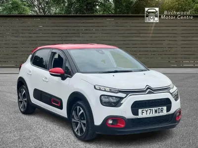Used Citroën C3 Shine 100 HP (73 kW) 2021 White Hatchback