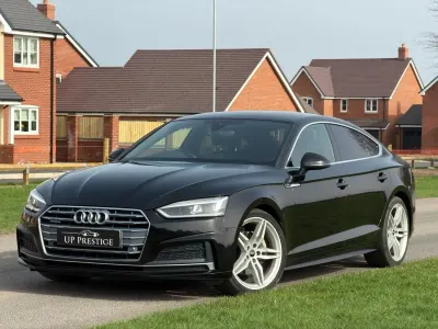 Usado Audi A5 Sportback S-Line 190 HP (139 kW) 2019 Preto Citadino