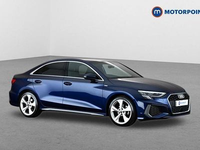 Used Audi A3 S-Line 2023 Blue Sedan