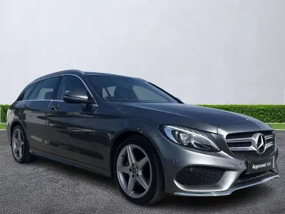 Used Mercedes C220 AMG line 2017 Grey Estate