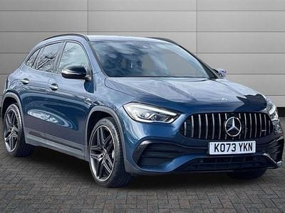Begagnad Mercedes GLA35 AMG Premium 306 HK (225 kW) 2024 Blå SUV