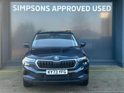 Used Skoda Karoq SE Drive 2023 Blue SUV