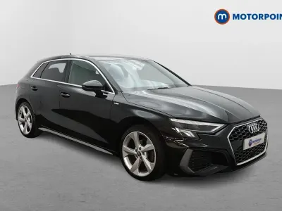 Used Audi A3 S-Line 2023 Black Sedan