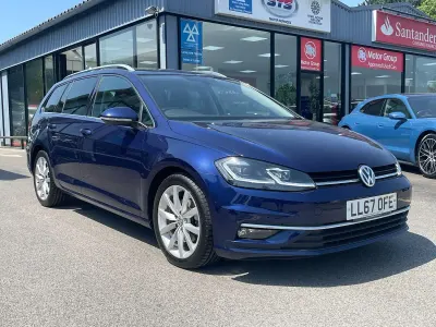 Used VW Golf VII GT 150 HP (110 kW) 2017 Blue Estate