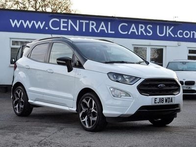 White Used 2018 Ford Ecosport ST-Line SUV | £9,295 (Fair price)