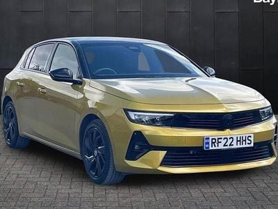 Used Vauxhall Astra GS Line 130 HP (95 kW) 2022 Yellow/black Hatchback