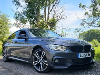 Usado BMW 420 M Sport 2015 Cinzento Coupé