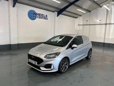 Silver Used 2022 Ford Fiesta Sport Van | £10,990 (Fair price)