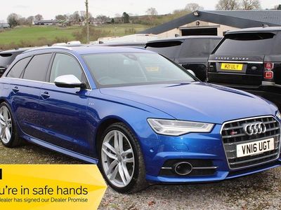 Used Audi A6 450 HP (330 kW) 2016 Blue Estate