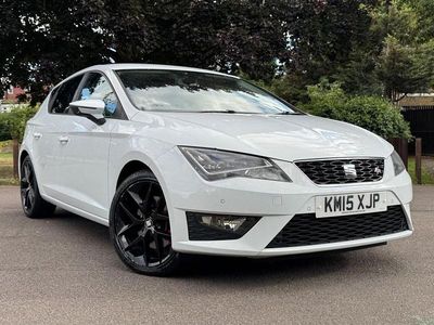 White Used 2015 Seat Leon FR Hatchback | £9,495 (Fair price)