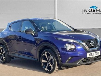 Blue metallic Used 2022 Nissan Juke 360º SUV | £11,350 (Good price)