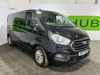 Used Ford Transit Custom Limited 130 HP (95 kW) 2023 Black Van