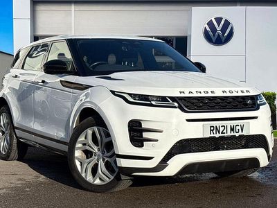 White Used 2021 Land Rover Range Rover evoque SE Dynamic Estate | £20,799 (Good price)