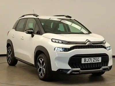 Begagnad Citroën C3 PureTech 131 HK (96 kW) 2021 Vit Halvkombi