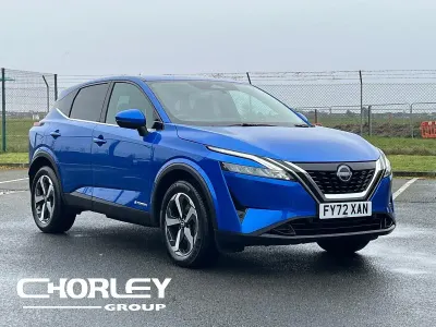 Używany Nissan Qashqai N-Connecta 190 KM (139 kW) 2023 Niebieski SUV