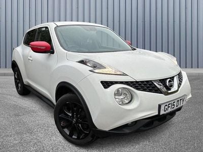 Used Nissan Juke Acenta 110 HP (80 kW) 2015 White SUV