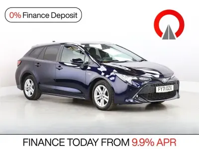 Used Toyota Corolla 122 HP (89 kW) 2021 Blue Estate