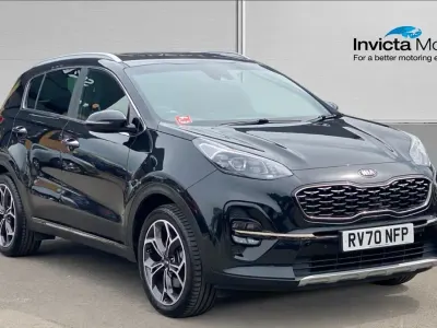 Used Kia Sportage GT-Line 134 HP (98 kW) 2020 Black SUV