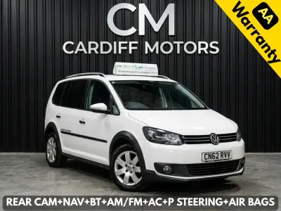 Used VW Touran SE 140 HP (102 kW) 2013 White MPV