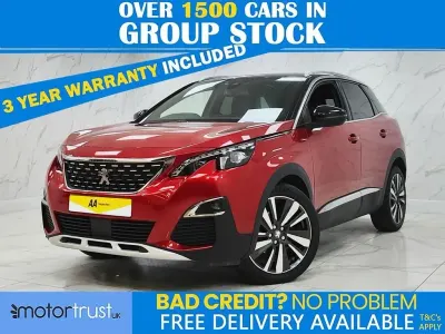 Second-hand Peugeot 3008 Premium 130 CP (95 kW) 2018 Roșu SUV