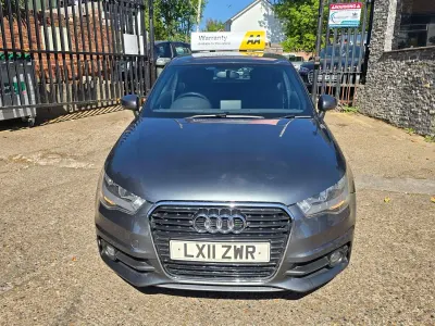 Usado Audi A1 S-Line 2011 Gris Utilitario