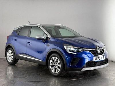 Blue/grey Used 2021 Renault Captur Iconic SUV | £13,800 (Fair price)