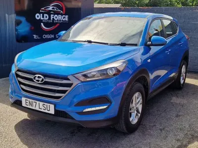 Used Hyundai Tucson 132 HP (97 kW) 2017 Blue SUV