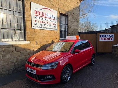 Used VW Polo R-line 110 HP (80 kW) 2015 Red Hatchback