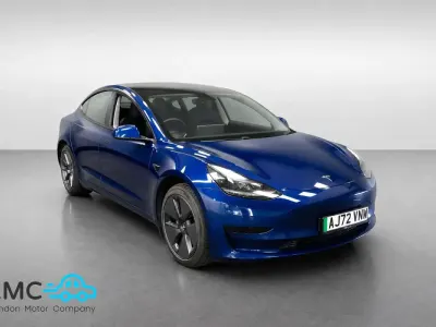 Used Tesla Model 3 RWD 208 kW (283 HP) 2022 Blue Sedan
