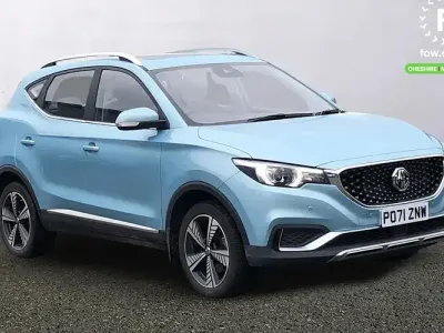 Used MG ZS Exclusive 105 kW (143 HP) 2021 Blue SUV