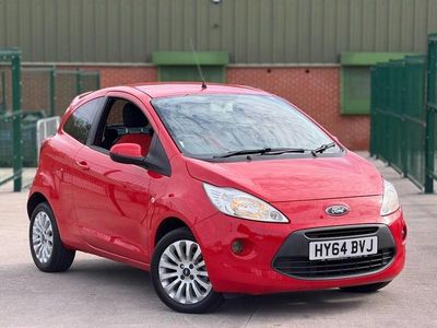 Used Ford Ka Zetec 69 HP (50 kW) 2014 Red Hatchback