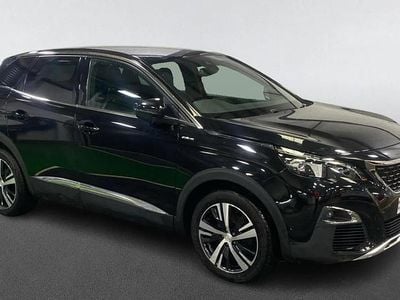 Used Peugeot 3008 GT-line 131 HP (96 kW) 2018 Black SUV