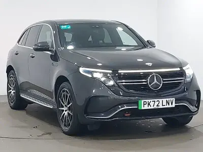 Used Mercedes EQC400 AMG line 300 kW (408 HP) 2022 Grey SUV
