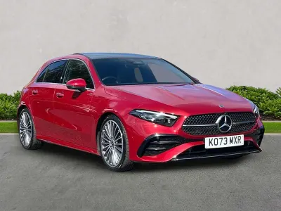 Used Mercedes A200 AMG Line Premium Plus 2024 Red Hatchback