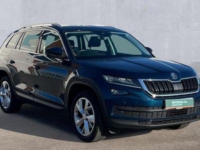 Used Skoda Kodiaq 150 HP (110 kW) 2020 Blue SUV
