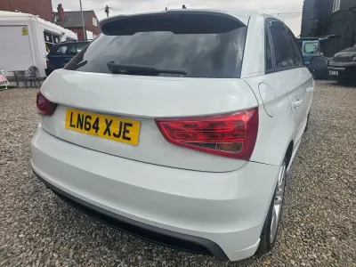 Used Audi A1 S-Line 2014 White Hatchback