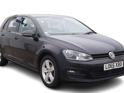 Used VW Golf VII Match 105 HP (77 kW) 2015 Black Hatchback