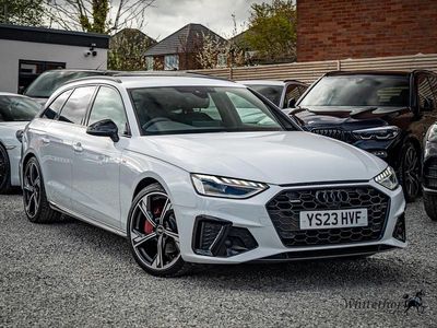 Used Audi A4 Black Edition 190 HP (139 kW) 2023 White Estate