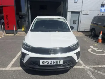 Used Vauxhall Crossland Design Edition 108 HP (79 kW) 2022 White SUV