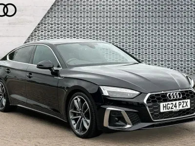 Used Audi A5 Sportback S-Line 204 HP (150 kW) 2024 Black Hatchback