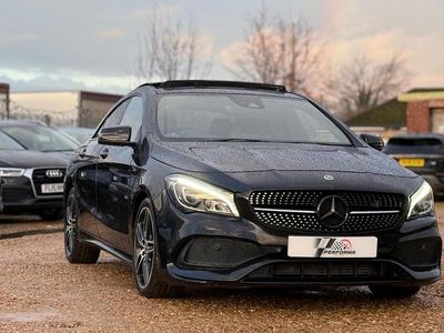 Used Mercedes CLA220 AMG line 2017 Black Sedan