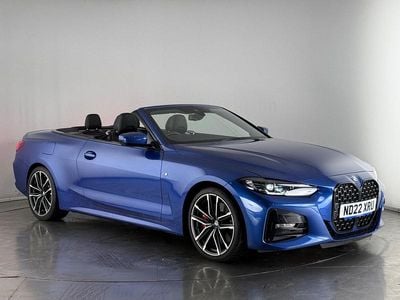 Blue Used 2022 BMW 420 M Sport Cabriolet | £27,200 (Super price)
