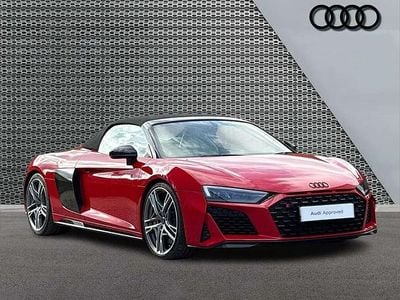 Used Audi R8 Spyder Performance 612 HP (450 kW) 2024 Red Cabriolet