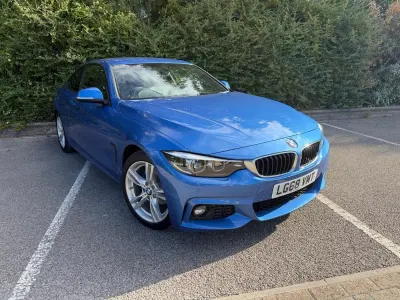 Used BMW 420 Coupé M Sport 2018 Blue Coupe