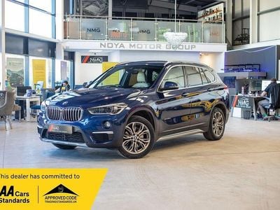 Blue Used 2015 BMW X1 xLine SUV | £11,649 (A bit pricey)