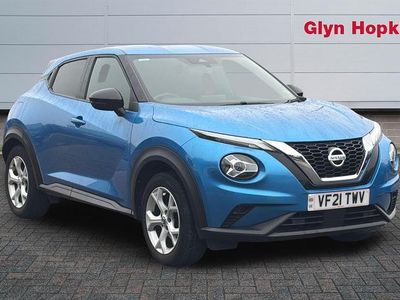 Used Nissan Juke N-Connecta 2021 Blue SUV