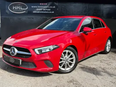 Used Mercedes A180 116 HP (85 kW) 2018 Red Hatchback